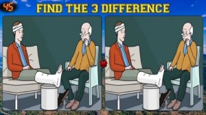 Find The Difference | Find and Spot the difference game | hard game| #34 @sharpbrainpuzzle