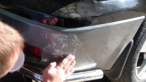 Удаление царапин на кузове автомобиля. Как убрать царапины без покраски бампера