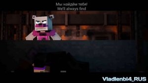 [RUS/ENG SUB] Minecraft | FNaF: SL Music Video | Full Animation | [EnchantedMob & CK9C]