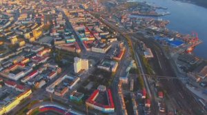 #1-#18  Пролетая над Мурманском - Flying over Murmansk. Полностью 18 частей на память в одном ролике