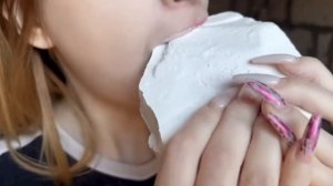🤍Хруст сухого мела "Белая гора". Chalk asmr🤍
