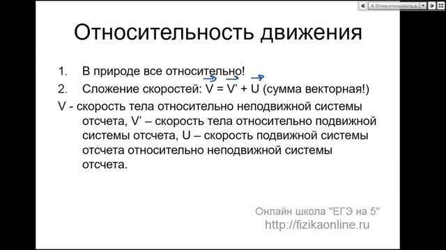 #5 Физика - онлайн уроки 2019. смотреть онлайн