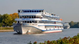 Круиз на теплоходе "Леонид Красин". Часть 1 Шлюзы.