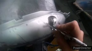 Пиксельная покраска мотоцикла