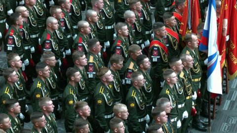 Память воинов-победителей сегодня почтили в Главном храме Вооруженных сил России