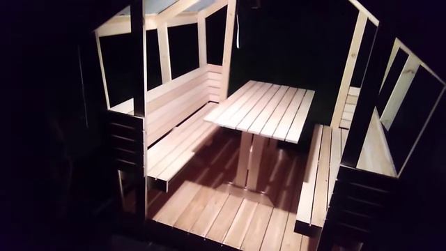 Беседка 2х2м Зебра. Собрали смотреть онлайн