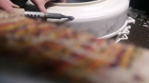 Способ распилки и пайки неразборного пластикового бака стиральной машины.
