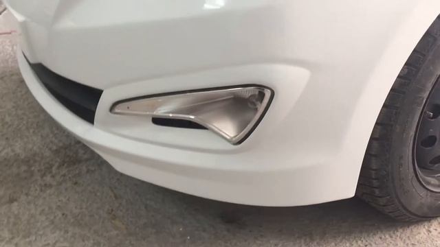 Покраска Hyundai. Ремонт бампера. Завершение. смотреть онлайн
