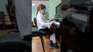 Шаблинская Анисия, фортепиано. Е.Дэвис "Солнце светит сквозь листья"