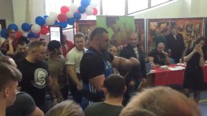 Михаил Сидорычев жим лёжа 255кг 27 12 2015