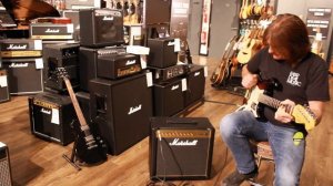 First look at the Marshall MG50GFX 'Black and Gold' Electric Guitar Amp -Fair Deal Music
