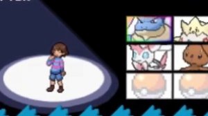 Undertale AU Trainertale: Frisk's Pokémon team