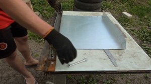 Крыши улья из оцинковки...