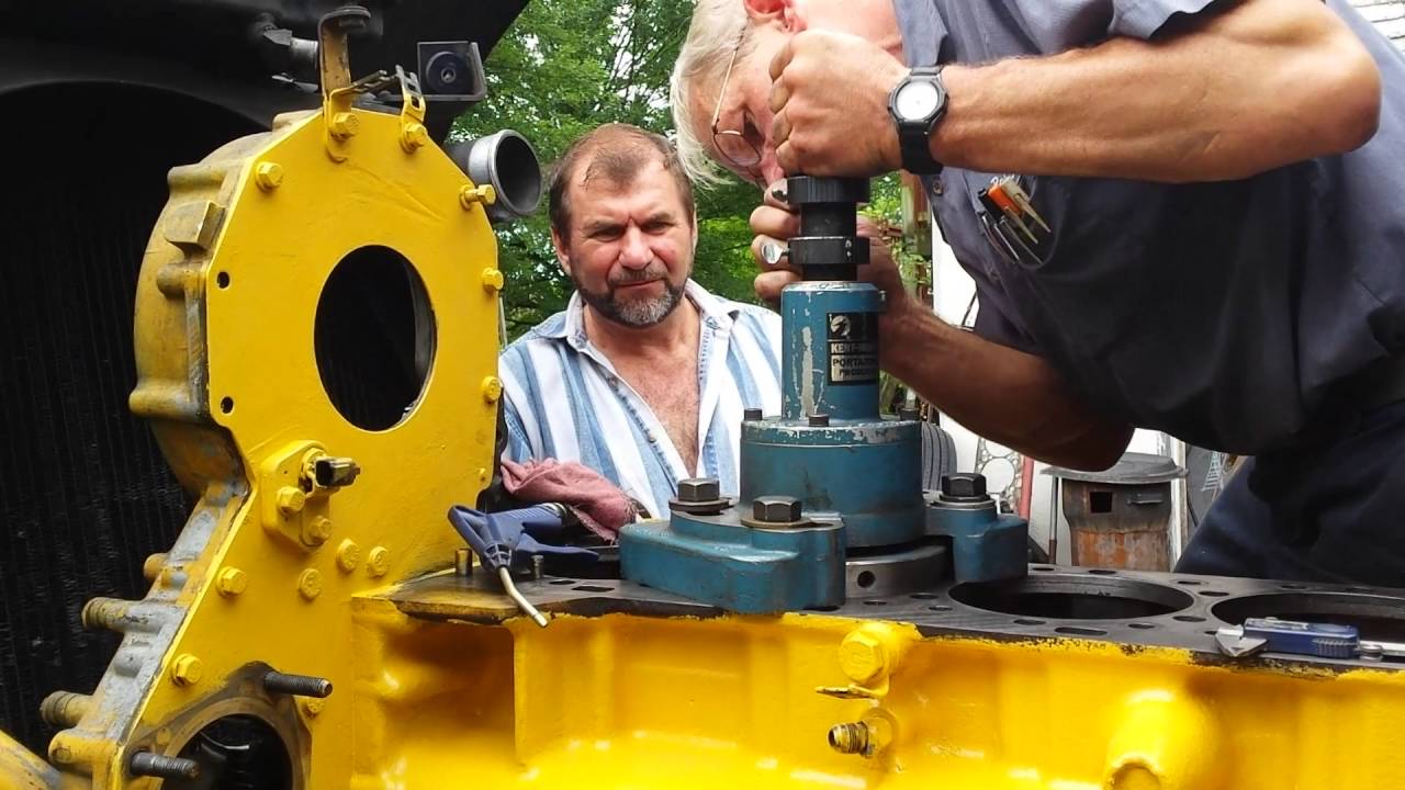 #3. Капитальный ремонт двигателя, Катерпиллер 3406Е _ С15. Caterpillar 3406E _ C15 Inframe overhaul