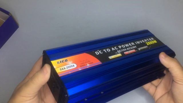 2000W Power Inverter for DC 12 Volts to AC 220 Volts - Power 2000 Watts смотреть онлайн