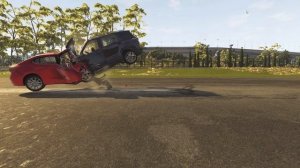 Kia Seltos VS Mazda 3 {BeamNG.drive}