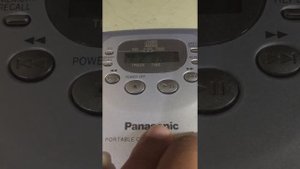 Play Panasonic cd portable player (Discman) Sl - Sx 400