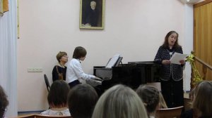 "Море"(Елена Дэвис). Новогоднее конфети. Концерт для родителей. Муз.школа 12. Рыбин Давид 21.12.202