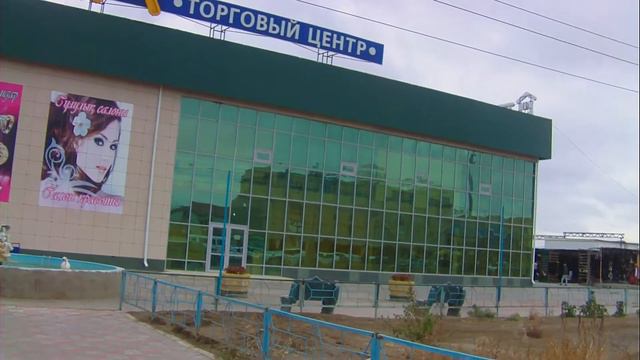 Глухая пробка в Атырау у тц Дина смотреть онлайн
