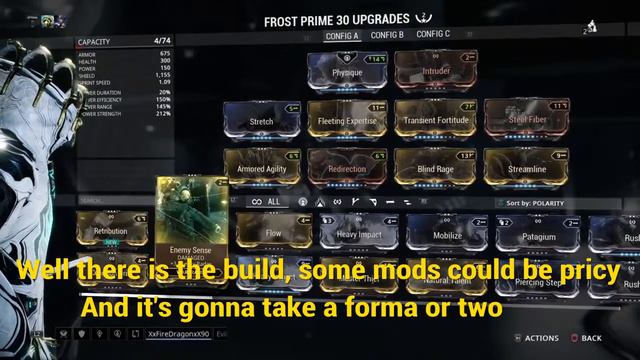 Frost Prime SnowGlobe Build смотреть онлайн