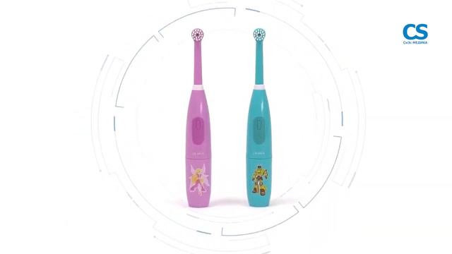 Электрическая зубная щетка CS Medica KIDS CS 463 G смотреть онлайн