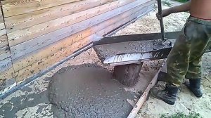 Бетон своими руками.БЕЗ БЕТОНОМЕШАЛКИ!