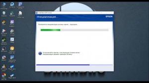 Установить драйвер на принтер Epson L-805 через Wi Fi.