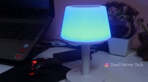 4 IN 1 Portable LED Lamp with Bluetooth Speaker, Color Changing LED | Tamil Server Tech