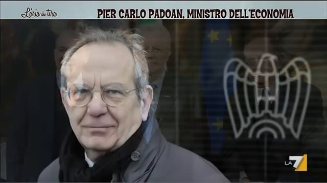 Pier Carlo Padoan, Ministro dell'economia смотреть онлайн