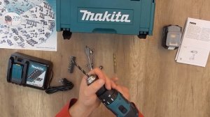 Unboxing Makita Cordless Brushless Impact Drill DHP459RFJ 18V LXT 2x3.0 Ah - Bob The Tool Man