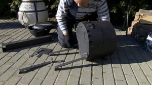 Печь под казан с дымоходом. | Очаг. | Обзор от сайта Picnik.by