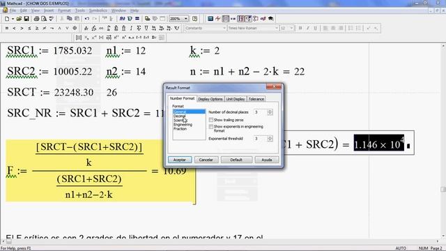 Test de Chow. Ejemplo 1 смотреть онлайн