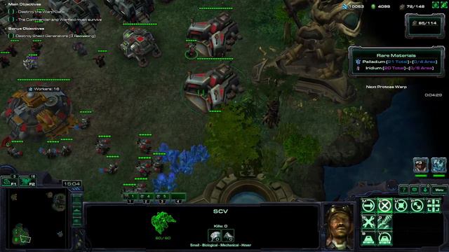 Starcraft Mass Recall (Enslavers Redux) Assault on Aiur part 1 (B canon) смотреть онлайн