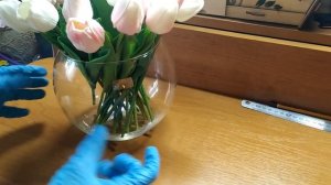 СИЛИКОНОВЫЕ цветы в ИМИТАЦИИ воды