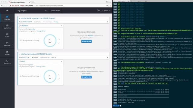 HTTP done three ways with Spring Cloud Kubernetes on OpenShift - Vanilla RestTemplate