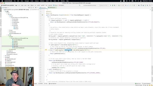 CS 124 Java: Restaurant API Server смотреть онлайн