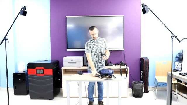 Подключение и настройка VR очков HTC Vivo Pro с помощью SteamVR смотреть онлайн