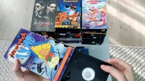VHS видеокассеты из 90-х и 00-х. Обзор покупки