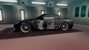MTA | CCDplanet GT-R Speed art vinyl (создание винила)