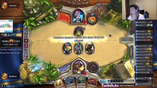 Hearthstone - Unstable Portal Combo w/ StrifeCro смотреть онлайн