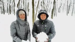 Наконец-то выпал снег!!! Делимся своим замечательным настроением ??