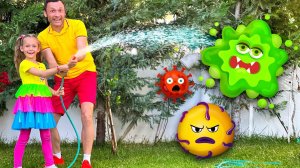 Песенка о чистоте - Детские песни от Майи и Маши