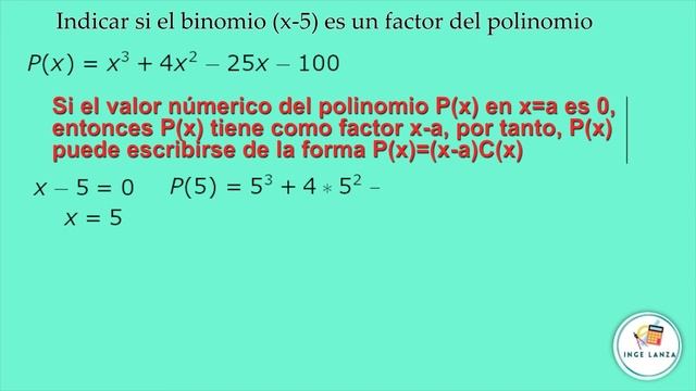 Polinomios| Teorema del factor| Práctica 12 смотреть онлайн