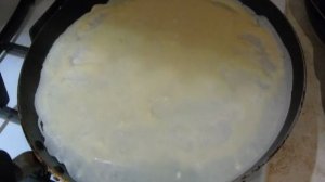 Блины с крабовыми палочками