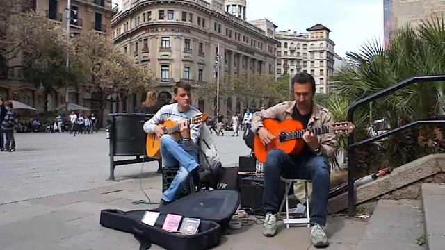 Гитаристы в Барселоне