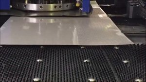 Перфорация металла на прессе