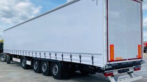 Kassbohrer SCX XXL - 125 - 12 - 36 RU (16,5m) - 4-х осный шторный полуприцеп в наличии!!!