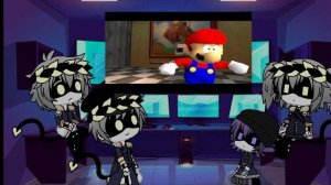 Murder Drones react to SMG4: Spooky memes