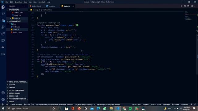 JavaScript Filter Project (JavaScript project)