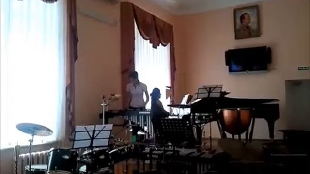 Елизавета Выжва - Девичий хоровод (маримба)